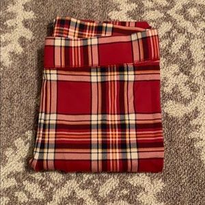 xs plaid american eagle leggings